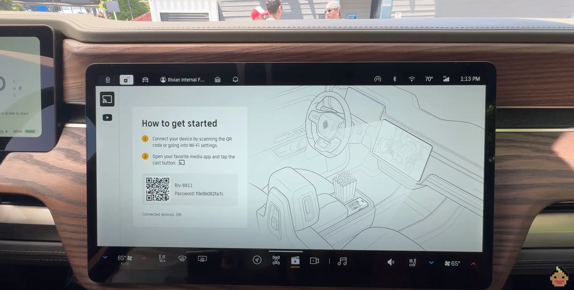 Screenshot of "How to get started" with Google Cast